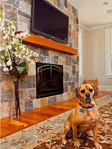 wood-mantel