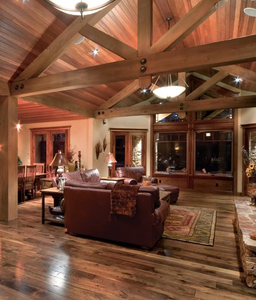 prefinished walnut floor