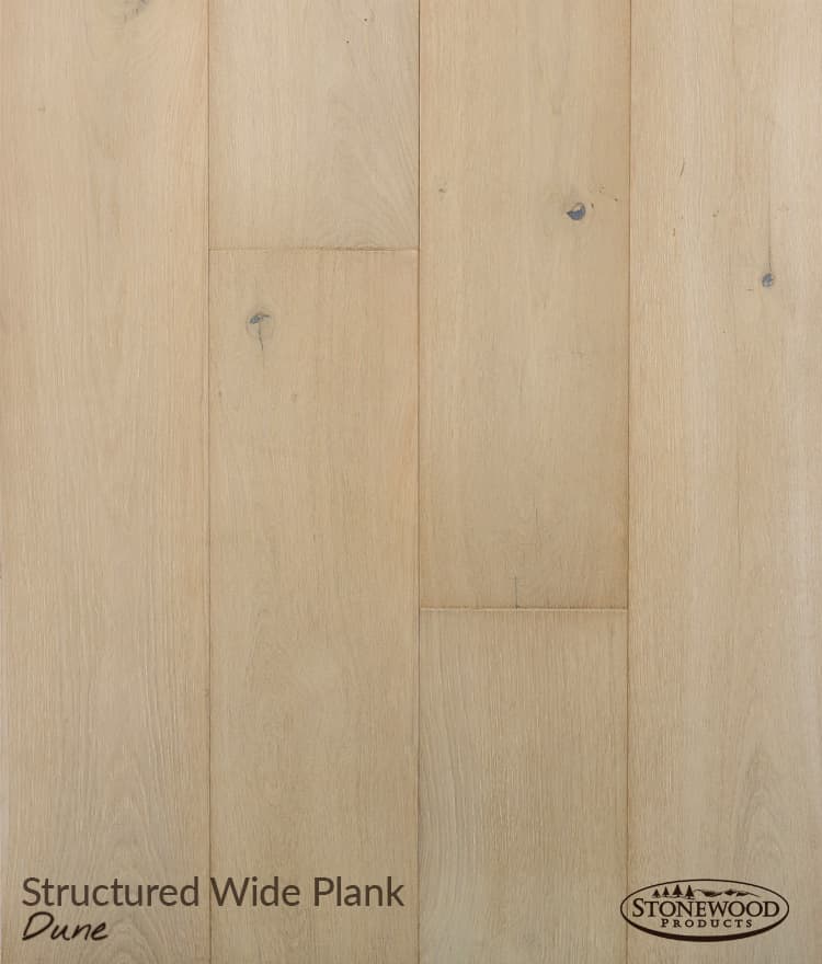 Wide Plank Engineered Flooring, Structured Dune by Sawyer Mason