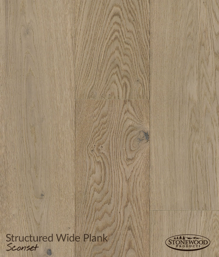 Wide Plank Wood Floors, Sconset Structured Flooring by Sawyer Mason