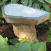 Boulder Granite Bird Bath