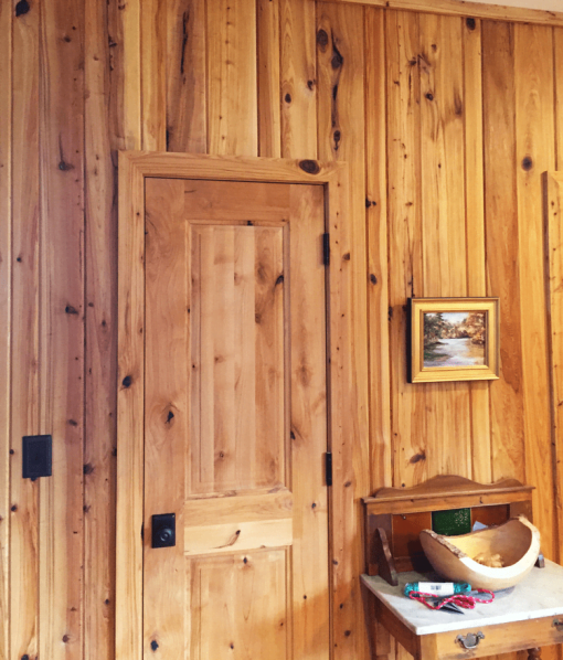 Tidewater Red Cypress Wallboarding - Wood Walls