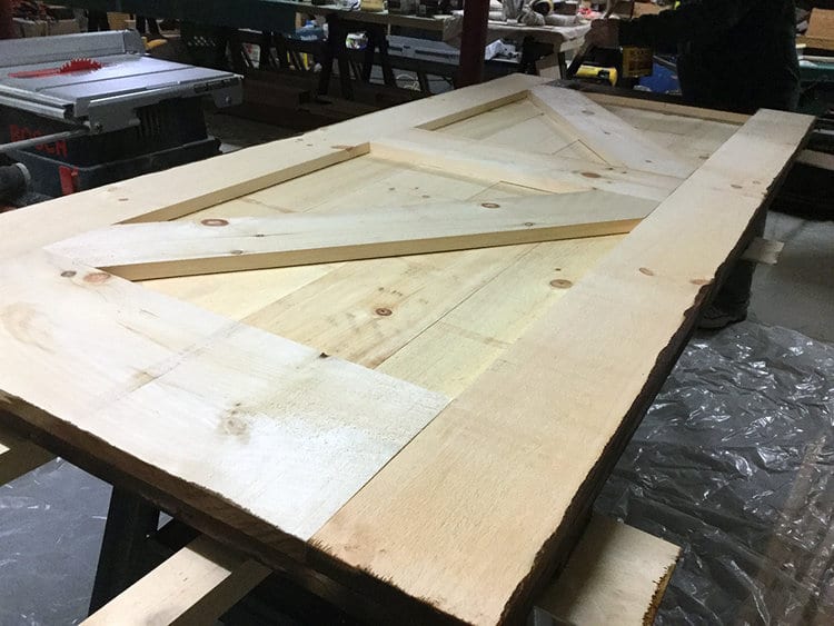DIY Barn Door Construction