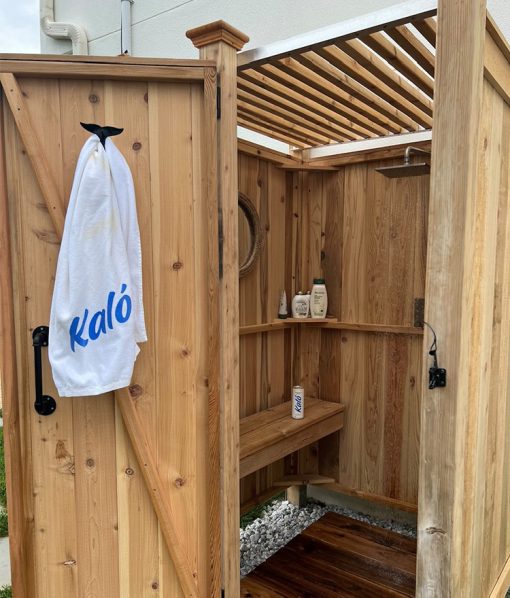 Outdoor Shower Privacy Panel Stonewood Products