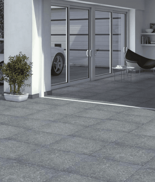 Outdoor Porcelain Pavers in Shipwreck Blue