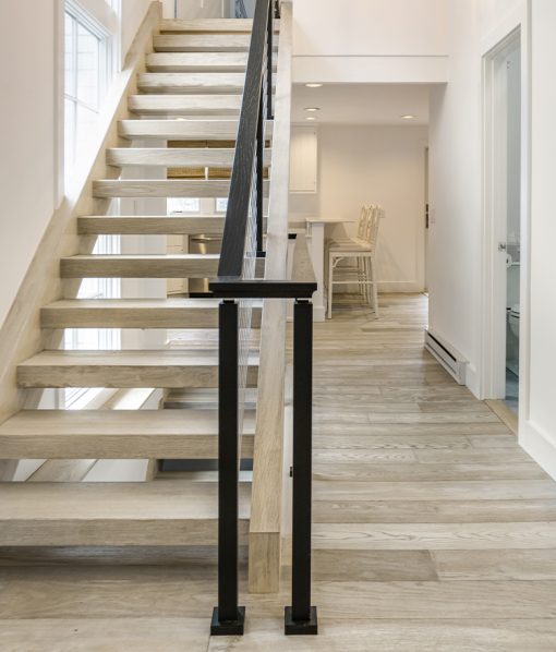 shoreline flooring on stair treads