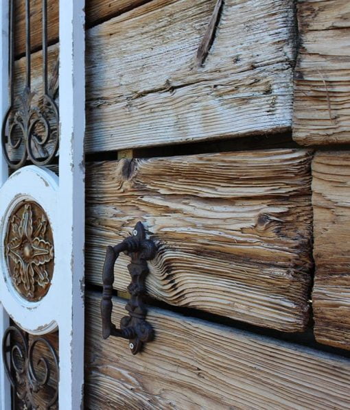 Farm Wood Reclaimed Wallboarding Closeup
