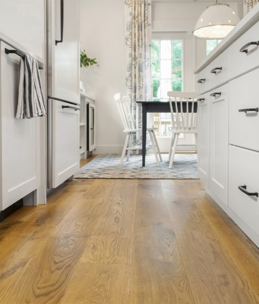 prefinished hardwood floor kitchen