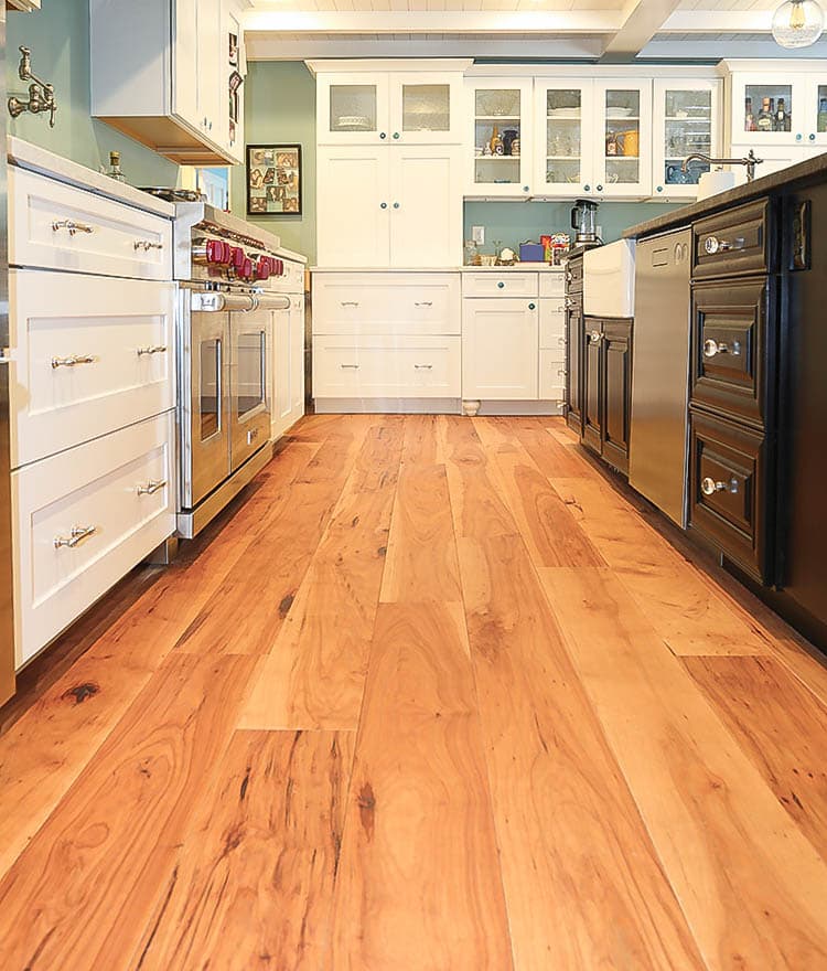 Engineered Wide Plank Flooring Hickory Pecan Stonewood Products