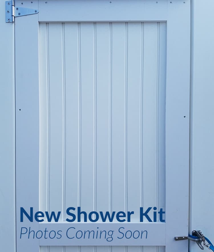 PVC Outdoor Shower Enclosures