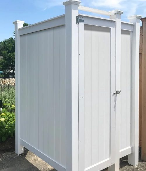 Standard PVC Freestanding Outdoor Shower