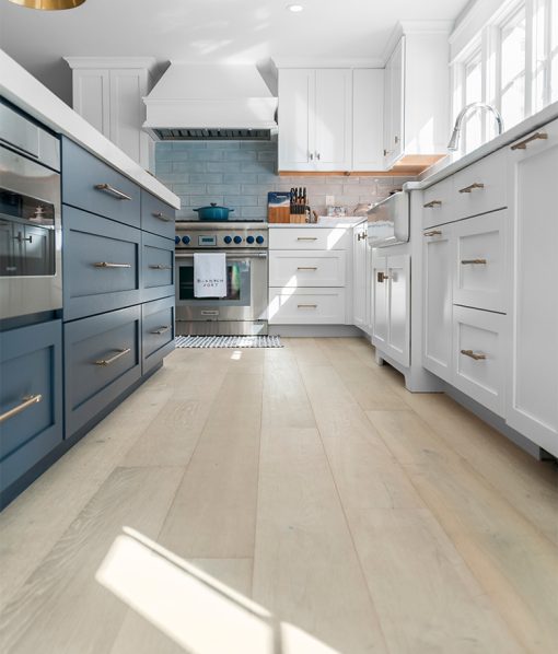 prefinished light plank flooring dune