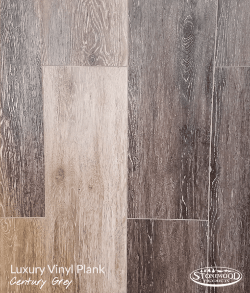 Century Grey Plank Luxury Vinyl Flooring