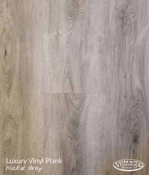 Luxury Vinyl Plank Flooring | Nickel Gray