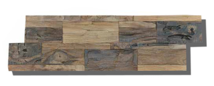 Teak Wood Wall Panels Diamondwood Natural Wide