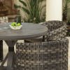Allegre Outdoor Barrel Dining Chairs