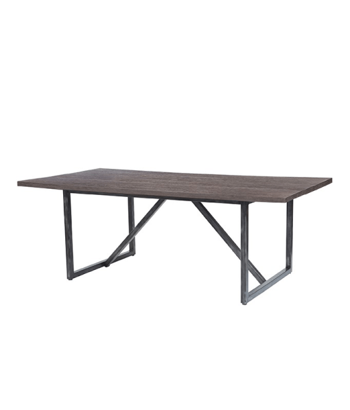 Fiore Outdoor Dining Table with Smoke Finish