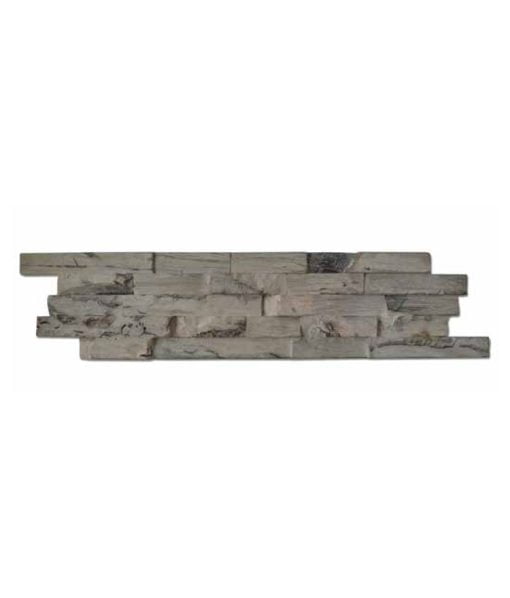 Ledgewood Hevea Sun Bleached 3D Wall Panels on white