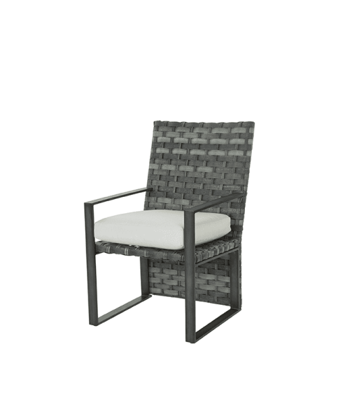 Alternative view of Lucca Woven Dining Arm Chair | Ebel Outdoor Furniture