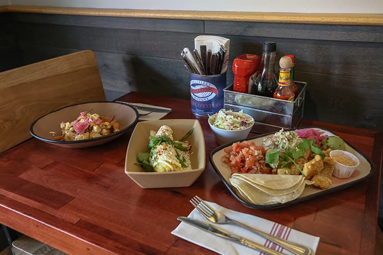 Mac's Seafood Chatham Fish & Lobster - Fish Tacos, Street Corn, Cauliflower