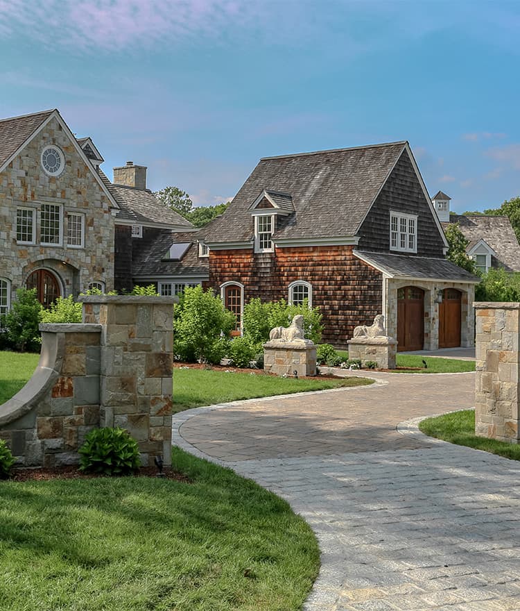 Sandalwood Techo Bloc Blu 80mm Pavers with Cobblestone