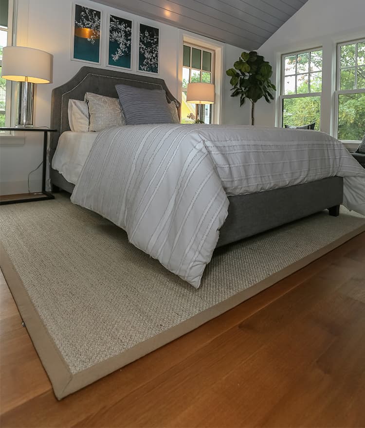 White Oak Flooring Bedroom