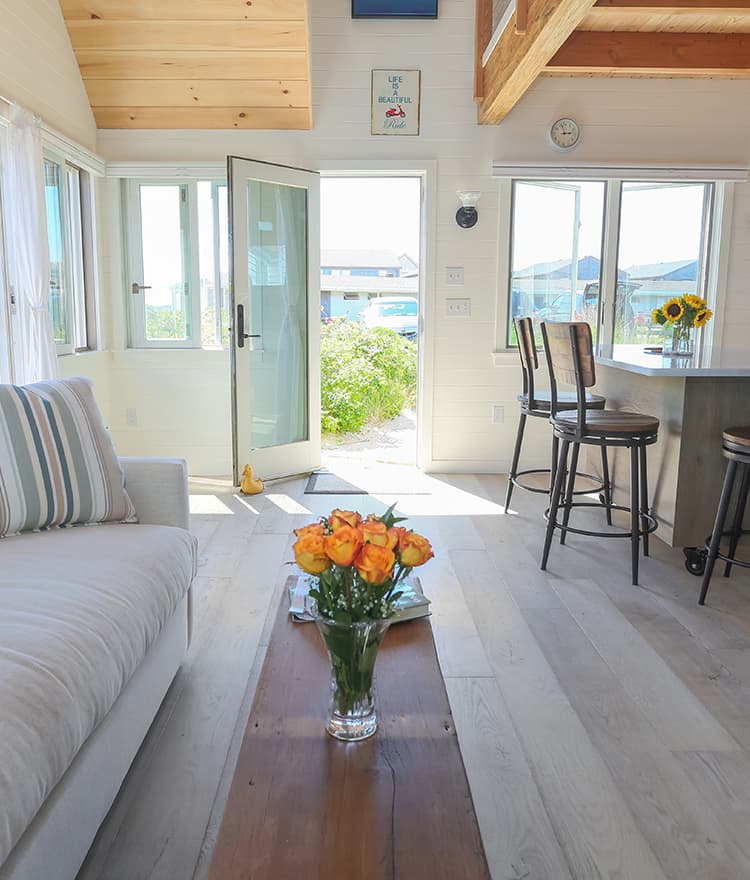 Sawyer Mason Lighthouse Cottage Living Room