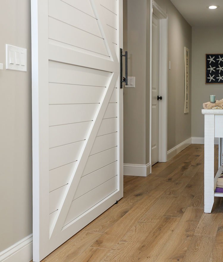 Cape Cod Decor featuring Sawyer Mason Tisbury Floors and Barn Doors