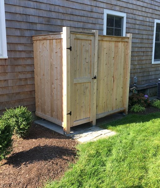 DIY Outdoor Shower Kit - Naked 83 House Mount