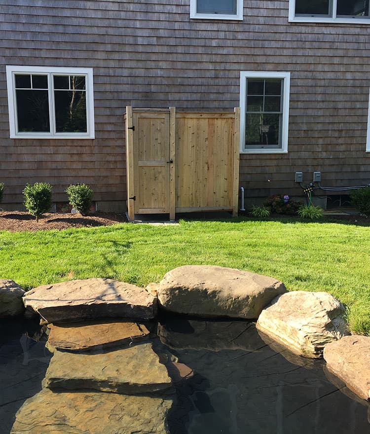 DIY Outdoor Shower Kit - Naked 83 House Mount