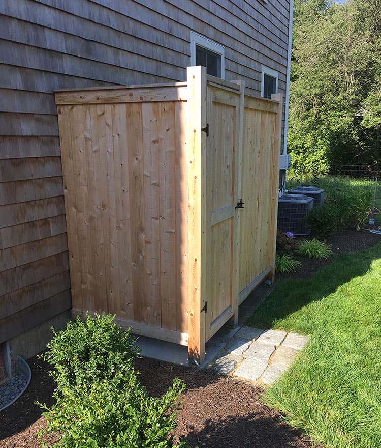 DIY Outdoor Shower Kit - Naked 83 House Mount