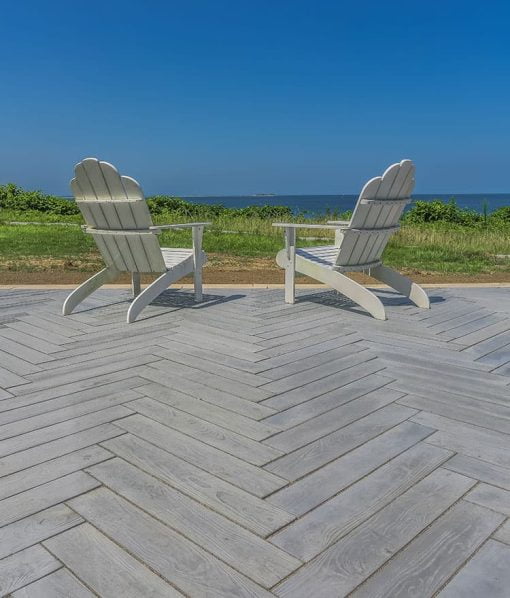 Herringbone Paver Pattern Borealis Pavers Stonewood Products