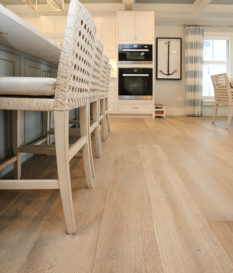 Ocean Getaway with Sawyer Mason Sonoma installed in open concept living space