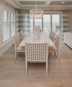 Ocean Getaway with Sawyer Mason Sonoma installed in open concept living space