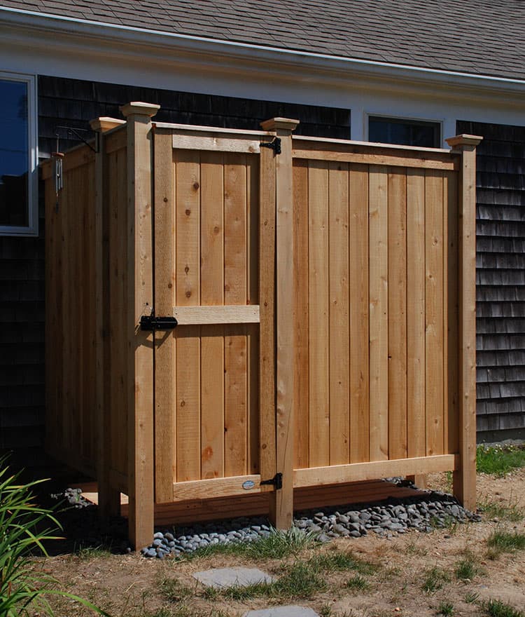 Outdoor Shower Designs - 83XL Cape Cod Shower Kits