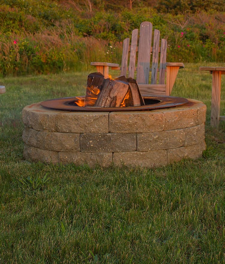 Smokeless Fire Pit Ring from Cape Cod Fire PIts