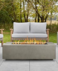 rectangle propane fire pit