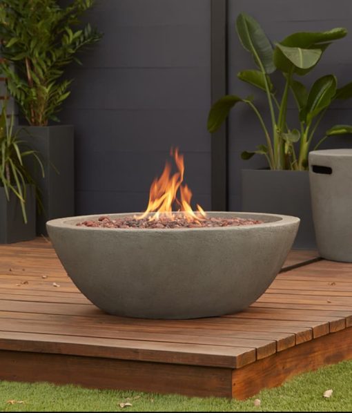 circle fire bowl