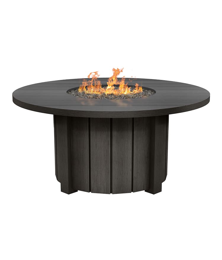 Round Gas Fire Pit Ebel Outdoor, Round Fire Pit Table