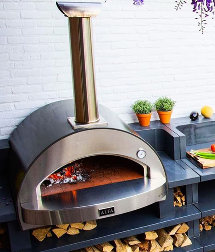 Premium Five Piece Pizza Oven Tool Set