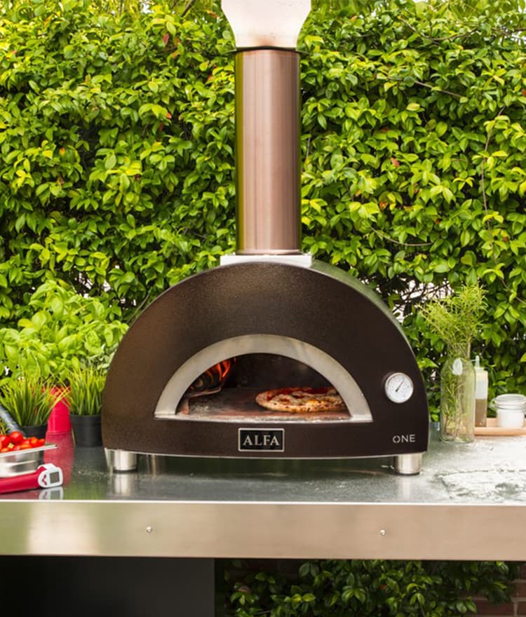 Alfa Moderno Portable Gas Fired Pizza Oven - Patio & Pizza Outdoor  Furnishings