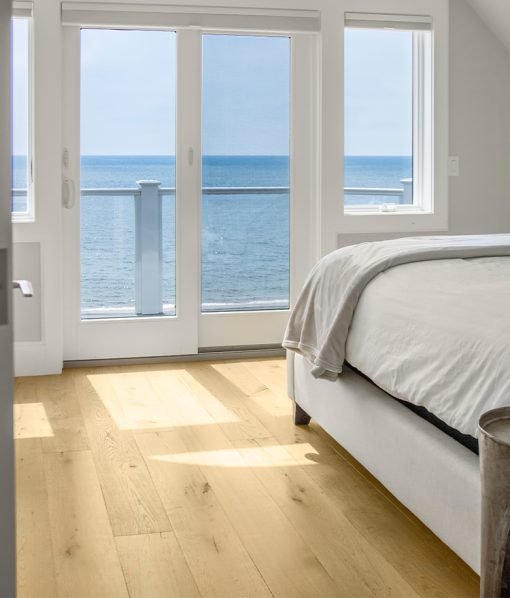 floor remodel in waterfront home