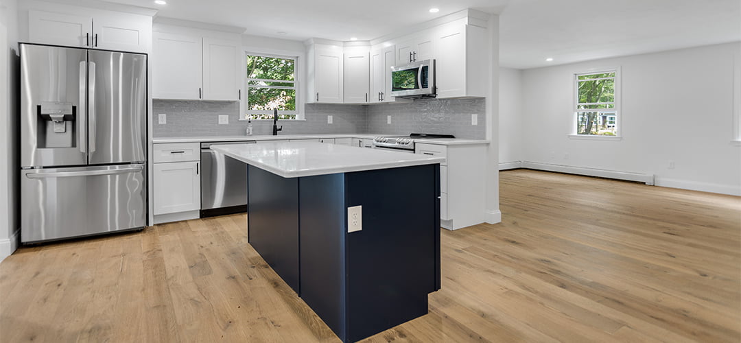 Kitchen hard wood flooring
