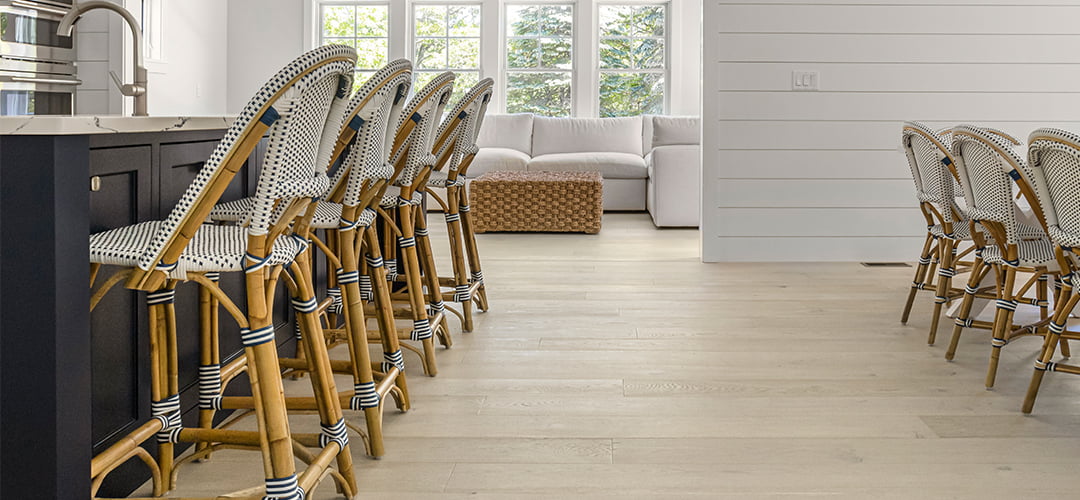 Natural hard wood flooring