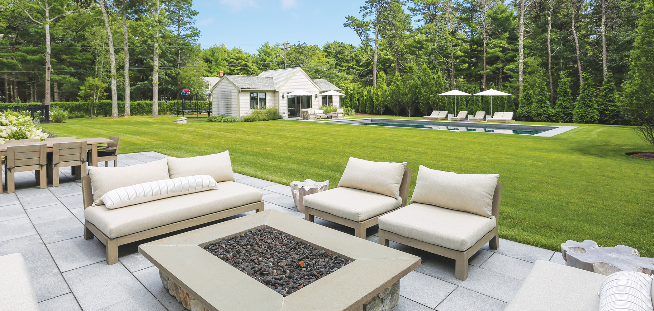 landscape design pool patio kitchen