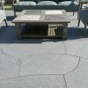 cut to fit pavers for a patio with outdoor furniture