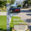 Granite Mailbox Post Kits