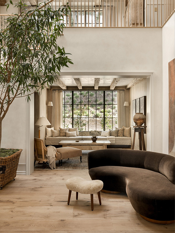 luxury french oak country with beams