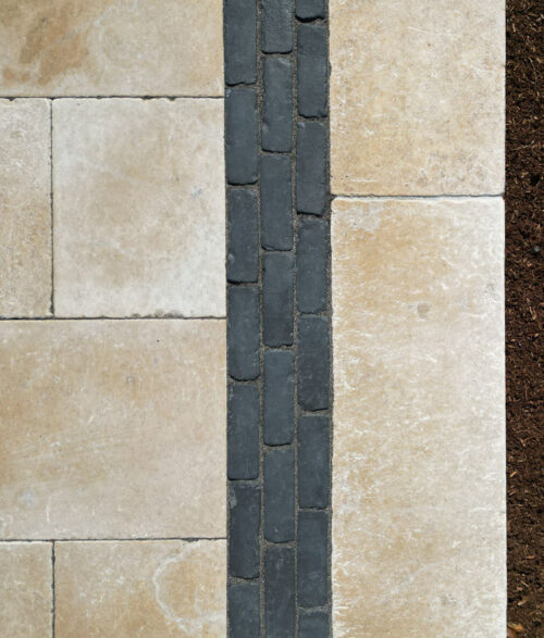 Alternative view of Versailles Limestone Pavers