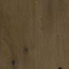 Swatch of dark brown natural wood flooring